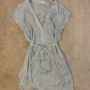 H&M mama faux wrap blouse